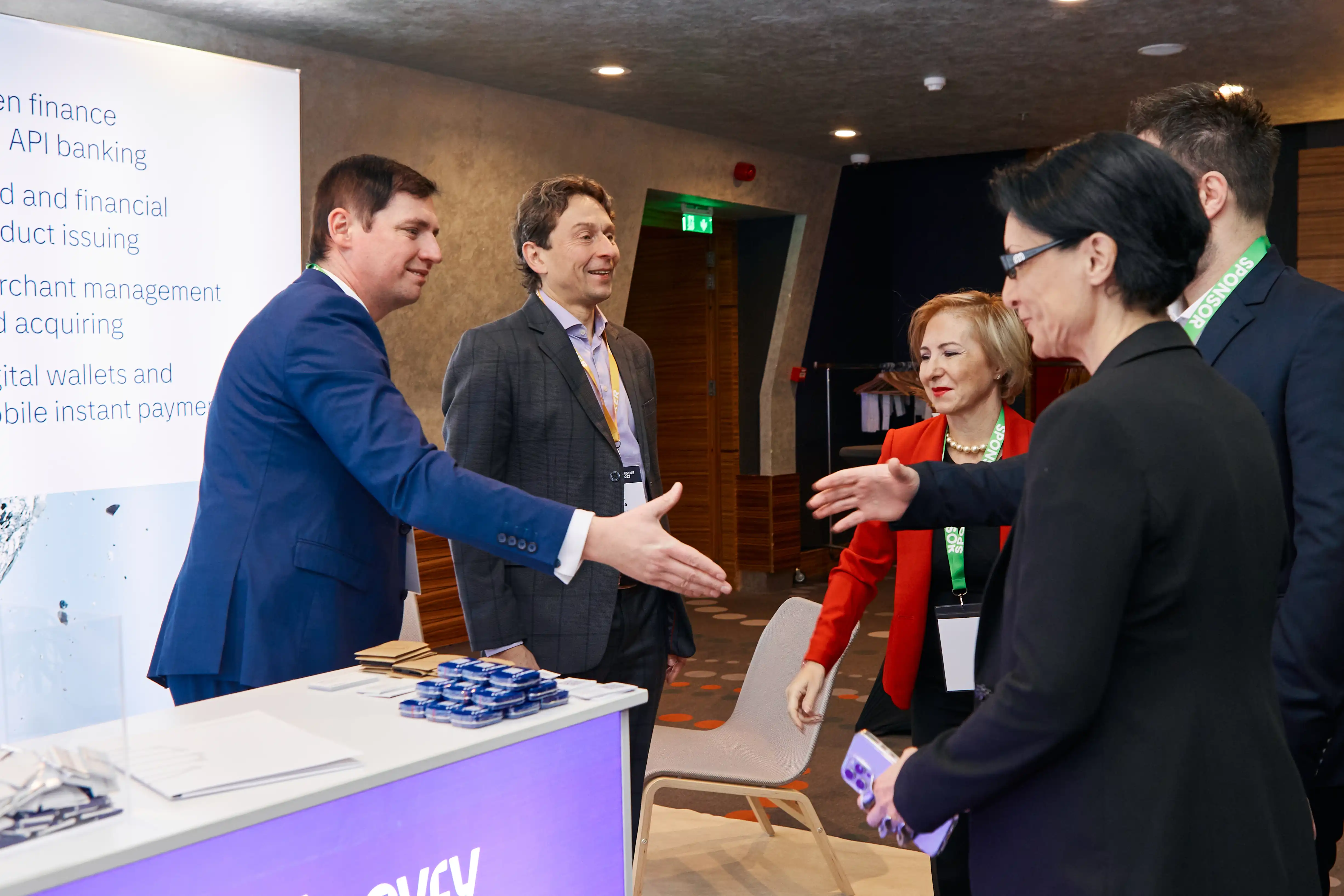 Technology partner activation at Banking CEE Expo